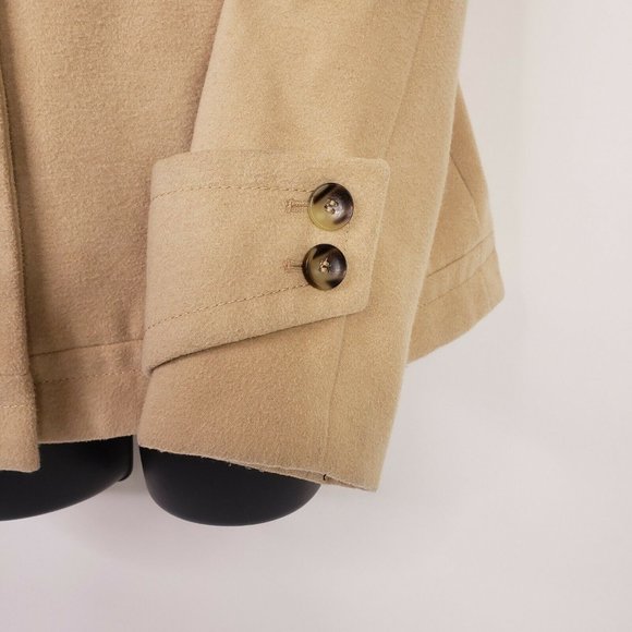 Chico's Brown Jacket Full Zip Pockets Large - Picture 4 of 12